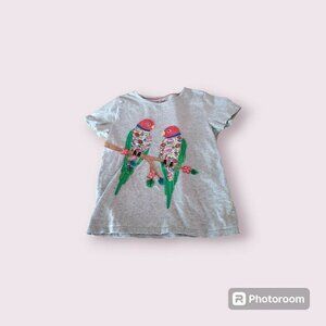 Boden Parrot Applique Tee